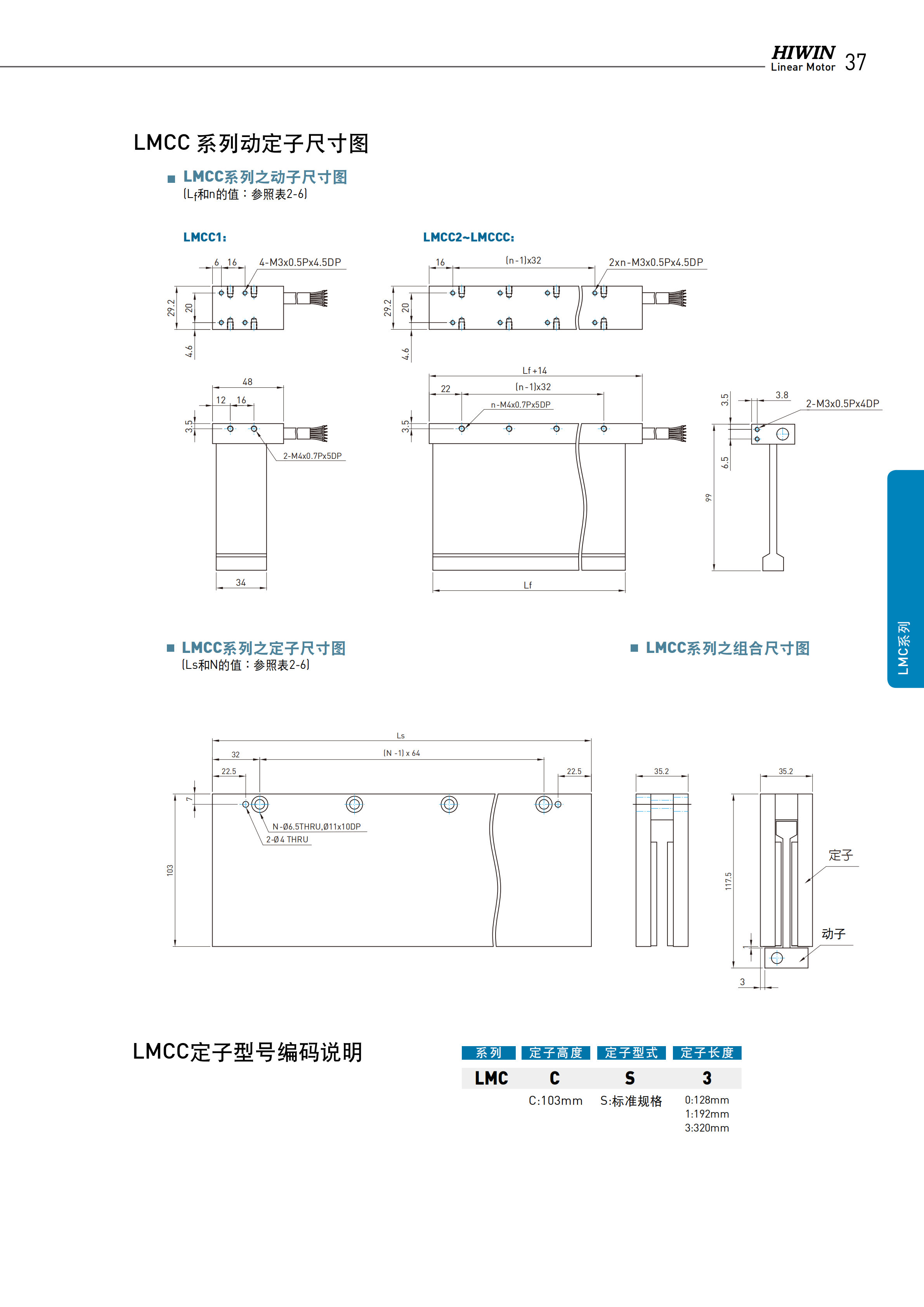上銀無(wú)鐵心式直線電機(jī)LMC-EFE5